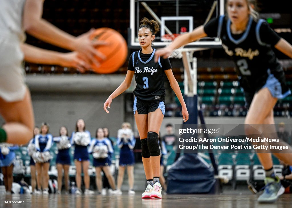 Maple Ridge Ravens Brihanna Crittendon of the Riverdale Ridge Ravens stands on the... News ...
