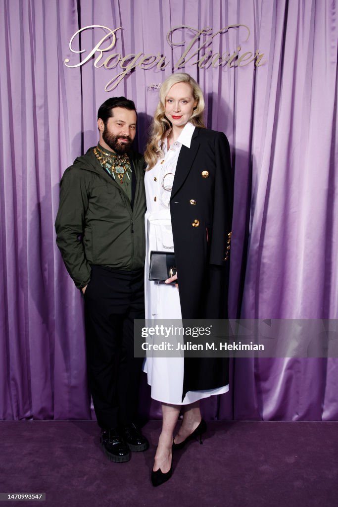 Gwendoline Christie attends the Roger Vivier Press Day at Maison