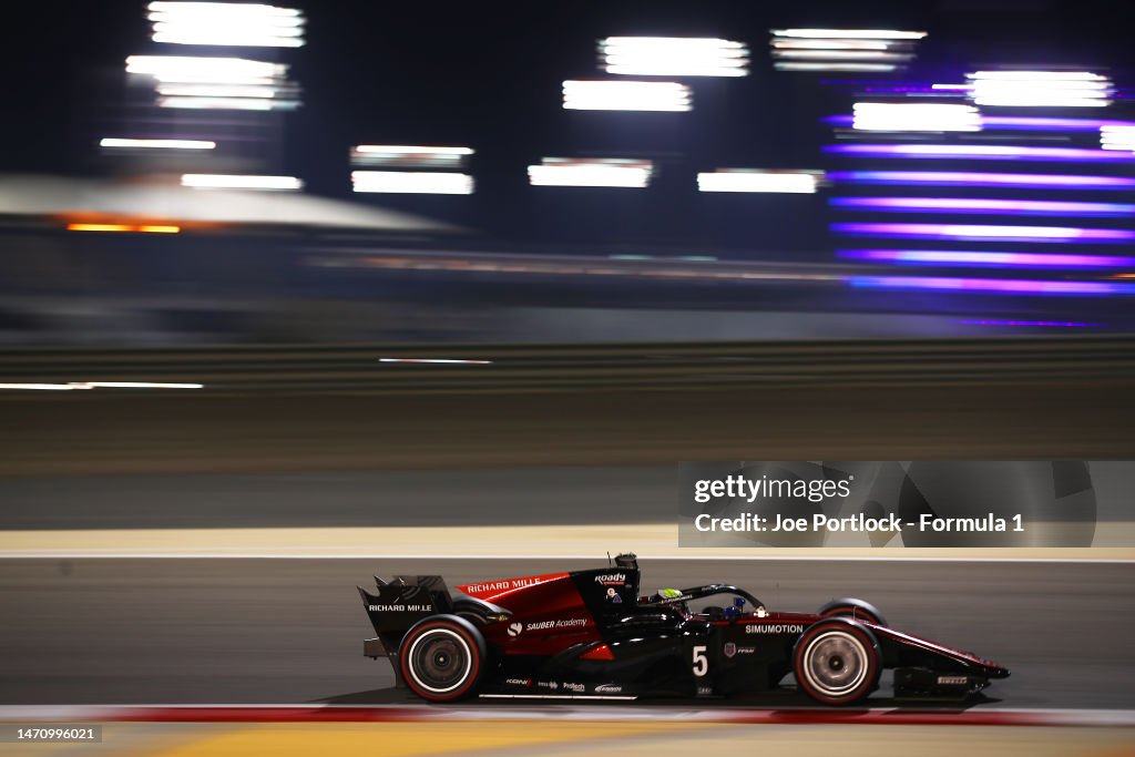 Formula 2 Championship - Round 1:Sakhir - Practice & Qualifying