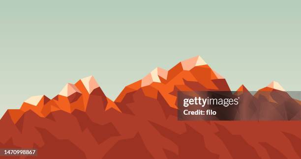 mountain abstract background - rock wall climbing stock illustrations