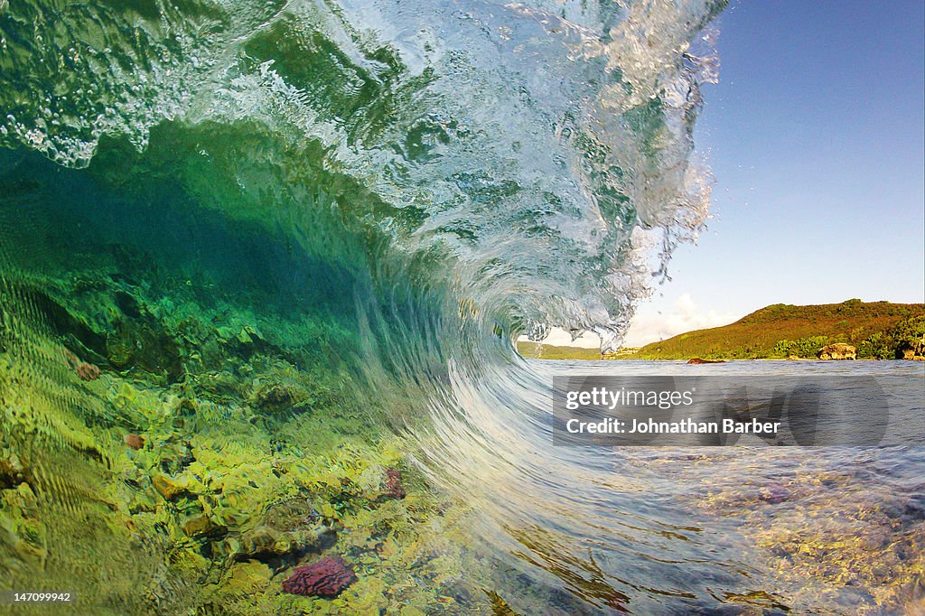 Wave crash