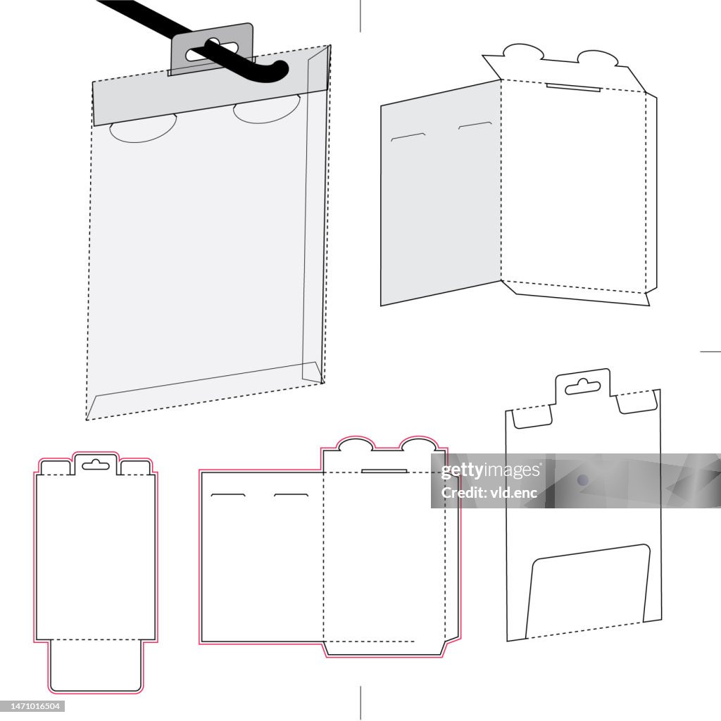 Slim Phone And Tablet Screen Envelope Package High-Res Vector Graphic ...