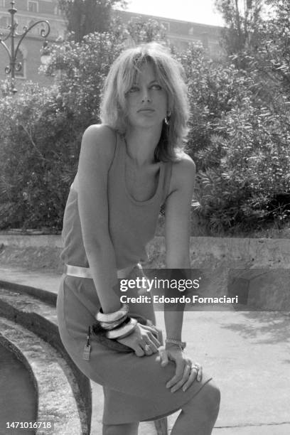 Italian actress Dalila Di Lazzaro during the Venice Film Festival, Venice, Italy, September 1, 1980.