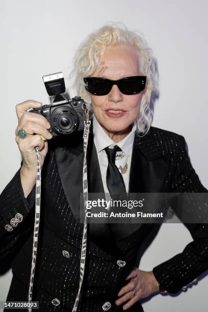 Ellen Von Unwerth attends the Alessandra Rich Womenswear Fall Winter 2023-2024 show as part of Paris Fashion Week on March 03, 2023 in Paris, France.