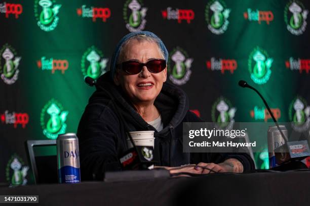 Lori Petty speaks onstage during Emerald City Comic Con at the Seattle Convention Center on March 03, 2023 in Seattle, Washington.