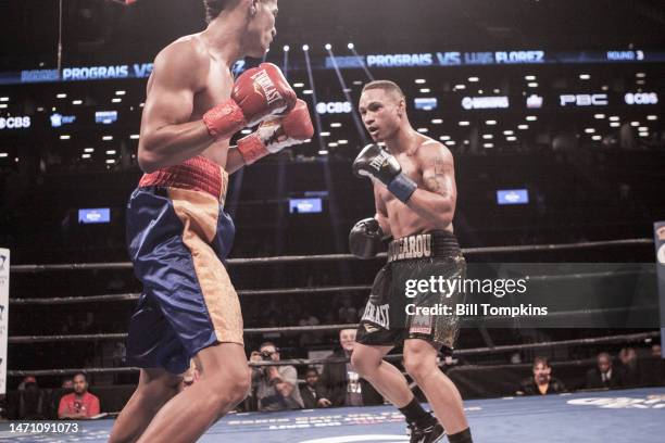 June 25: Regis Prograis defeats Luis Eduardo Florez by TKO on June 25th, 2016 in Brooklyn.