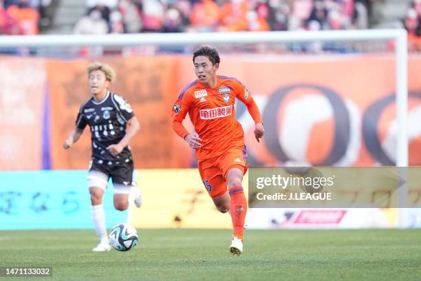 Taiki WATANABE of Albirex Niigata in action during the J.LEAGUE Meiji Yasuda J1 3rd Sec. Match between Albirex Niigata and Hokkaido Consadole Sapporo...