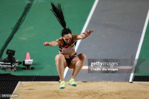 Florentina Iusco in Long Jump Women, European Athletics Indoor Championships held in Atakoy Athletics Hall on March 4, 2023 in Istanbul, Türkiye. 593...