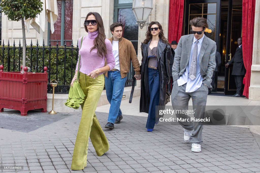 Celebrity Sightings In Paris - March 4th, 2023