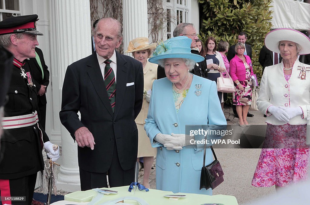 Queen Elizabeth II Visits Henley On Thames