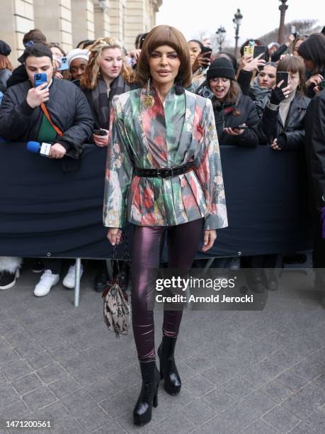 Lisa Rinna attends the Vivienne Westwood Womenswear Fall Winter 2023-2024 show as part of Paris Fashion Week on March 04, 2023 in Paris, France.