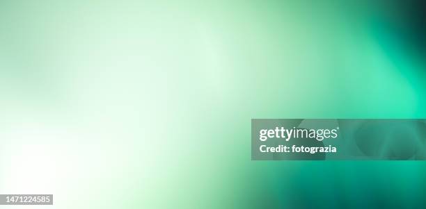 gradient green background with copy space - mint green photos et images de collection