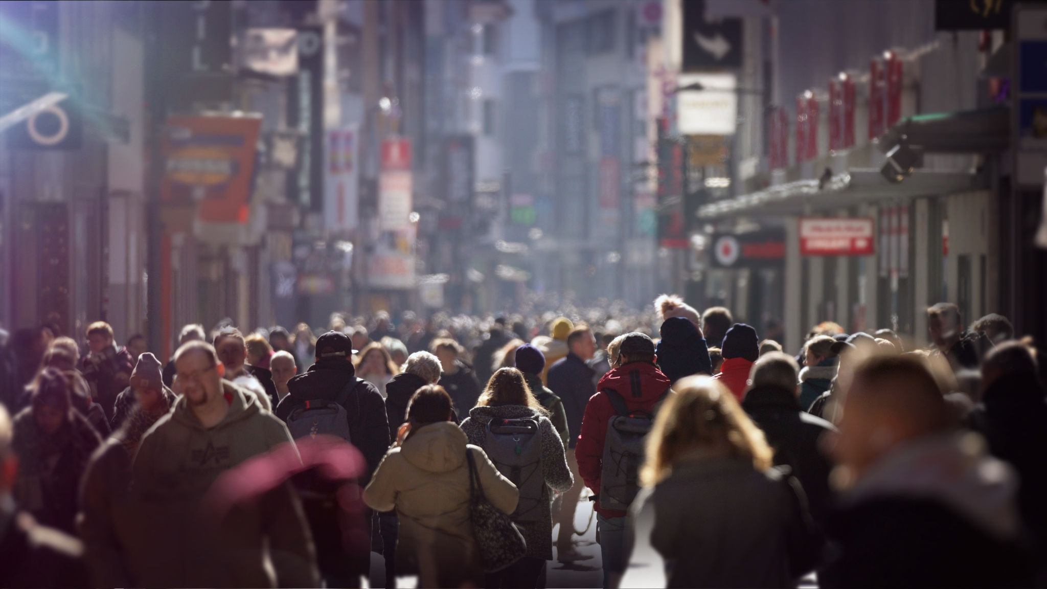 Panic disorder can be triggered in a crowded place Panic disorder can be triggered in a crowded place
