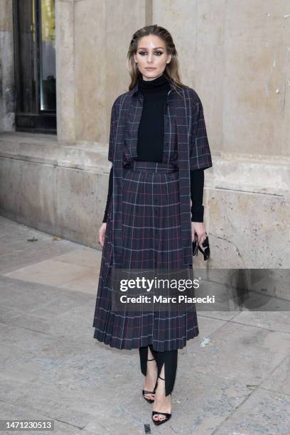 Olivia Palermo attends the Elie Saab Womenswear Fall Winter 2023-2024 show as part of Paris Fashion Week on March 04, 2023 in Paris, France.