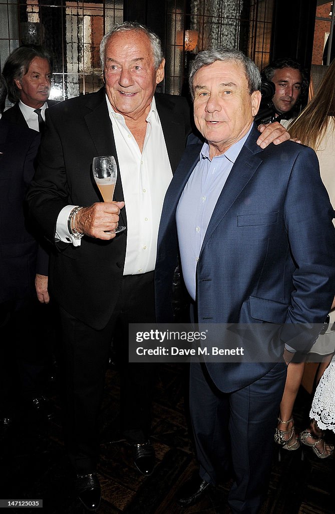 Richard Caring and Sir Philip Green Host Johnny Gold's 80th Birthday at '34' Restaurant