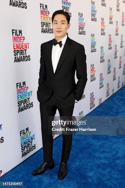 Steve Sang-Hyun Noh attends the 2023 Film Independent Spirit Awards on March 04, 2023 in Santa Monica, California.