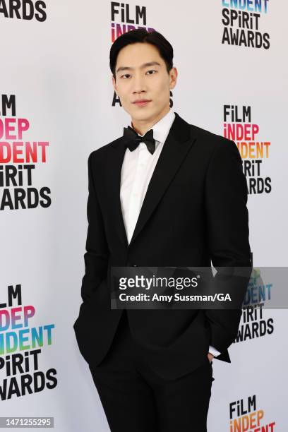 Steve Sang-Hyun Noh attends the 2023 Film Independent Spirit Awards on March 04, 2023 in Santa Monica, California.