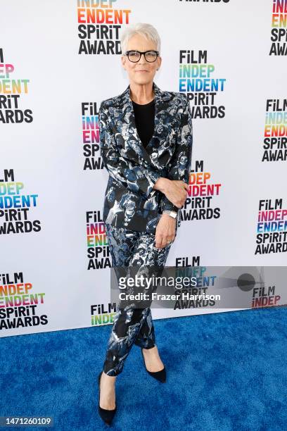 Jamie Lee Curtis attends the 2023 Film Independent Spirit Awards on March 04, 2023 in Santa Monica, California.