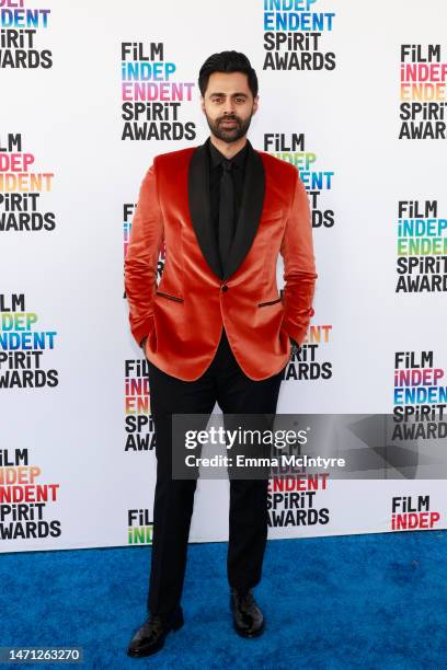 Hasan Minhaj attends the 2023 Film Independent Spirit Awards on March 04, 2023 in Santa Monica, California.