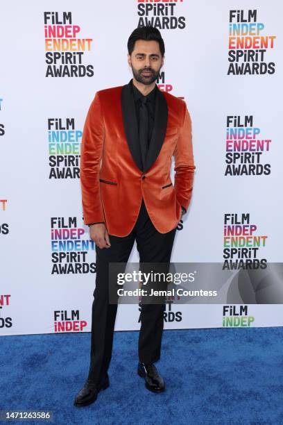 Hasan Minhaj attends the 2023 Film Independent Spirit Awards on March 04, 2023 in Santa Monica, California.