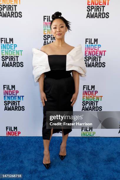 Stephanie Hsu attends the 2023 Film Independent Spirit Awards on March 04, 2023 in Santa Monica, California.