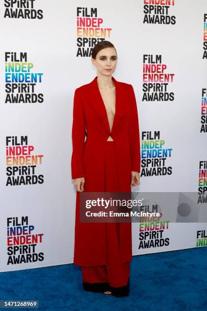 Rooney Mara attends the 2023 Film Independent Spirit Awards on March 04, 2023 in Santa Monica, California.