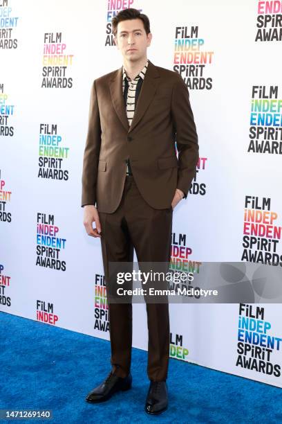 Nicholas Braun attends the 2023 Film Independent Spirit Awards on March 04, 2023 in Santa Monica, California.