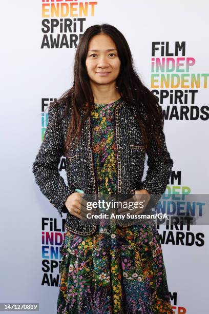 Chloé Zhao attends the 2023 Film Independent Spirit Awards on March 04, 2023 in Santa Monica, California.