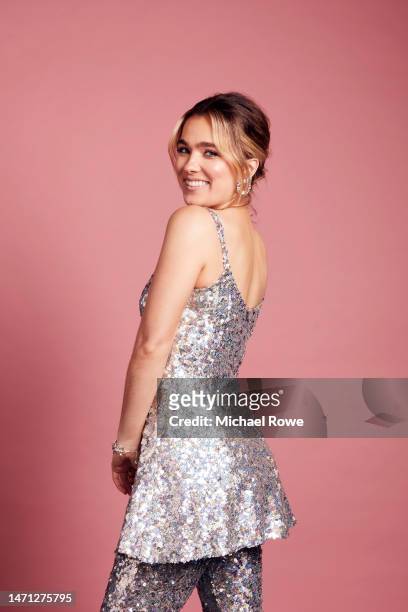 Haley Lu Richardson poses in the IMDb Portrait Studio at the 2023 Independent Spirit Awards on March 04, 2023 in Santa Monica, California.