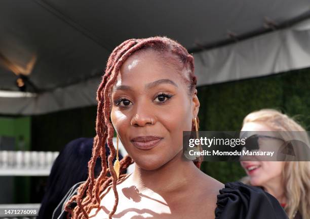 Nikyatu Jusu attends the 2023 Film Independent Spirit Awards on March 04, 2023 in Santa Monica, California.