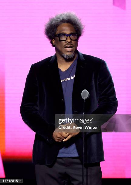 Kamau Bell speaks onstage during the 2023 Film Independent Spirit Awards on March 04, 2023 in Santa Monica, California.