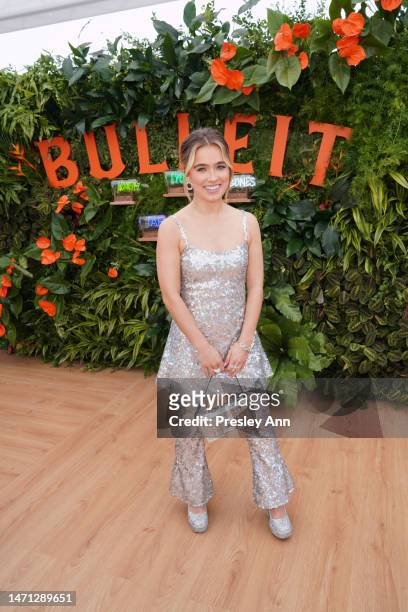 Haley Lu Richardson attends the Bulleit Frontier Whiskey Salutes The Filmmaking Pioneers at The 2023 Film Independent Spirit Awards on March 04, 2023...