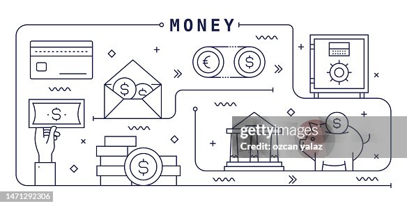 Money Incese Vector Money Vector Design The Design Is Editable And The Color Can Be Changed ...