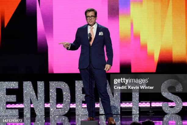 President of Film Independent Josh Welsh speaks onstage during the 2023 Film Independent Spirit Awards on March 04, 2023 in Santa Monica, California.