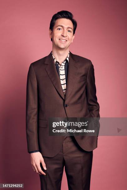 Nicholas Braun poses in the IMDb Portrait Studio at the 2023 Independent Spirit Awards on March 04, 2023 in Santa Monica, California.