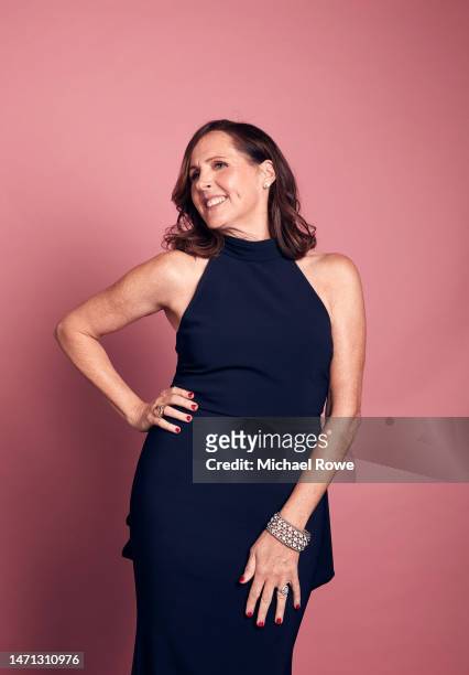 Molly Shannon poses in the IMDb Portrait Studio at the 2023 Independent Spirit Awards on March 04, 2023 in Santa Monica, California.