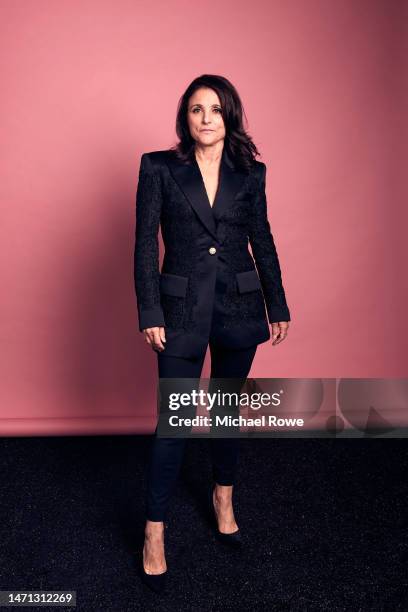 Julia Louis-Dreyfus poses in the IMDb Portrait Studio at the 2023 Independent Spirit Awards on March 04, 2023 in Santa Monica, California.