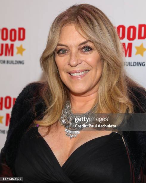 Actress Lydia Cornell attends the unveiling of Mary Pickford's ball gown from "Secrets" at The Hollywood Museum on March 04, 2023 in Hollywood,...