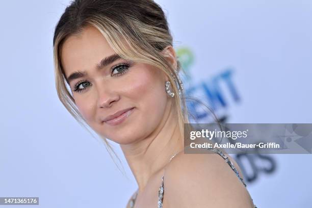 Haley Lu Richardson attends the 2023 Film Independent Spirit Awards on March 04, 2023 in Santa Monica, California.