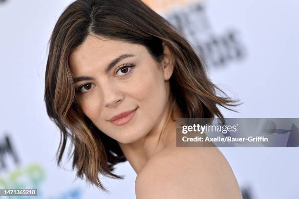 Monica Barbaro attends the 2023 Film Independent Spirit Awards on March 04, 2023 in Santa Monica, California.