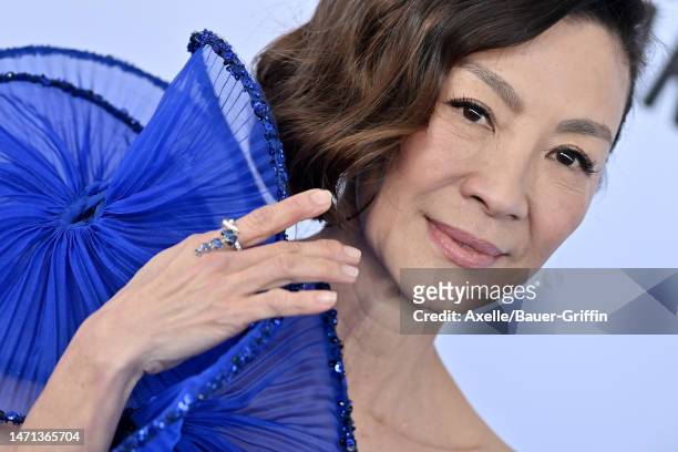 Michelle Yeoh attends the 2023 Film Independent Spirit Awards on March 04, 2023 in Santa Monica, California.
