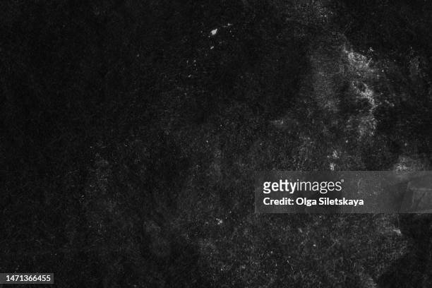 black abstract textured background - dust ストックフォトと画像