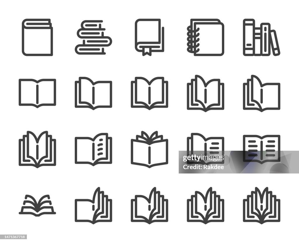 Book - Bold Line Icons