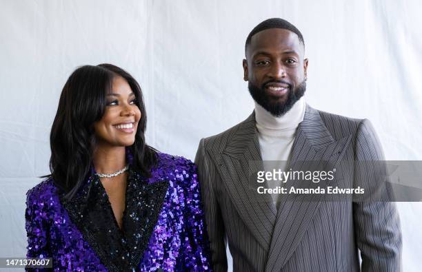 Actress Gabrielle Union and former NBA player Dwyane Wade attend the 2023 Film Independent Spirit Awards on March 04, 2023 in Santa Monica,...
