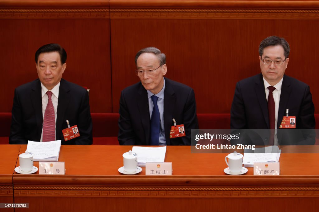 China's Leadership Holds Annual Two Sessions Political Meetings - NPC