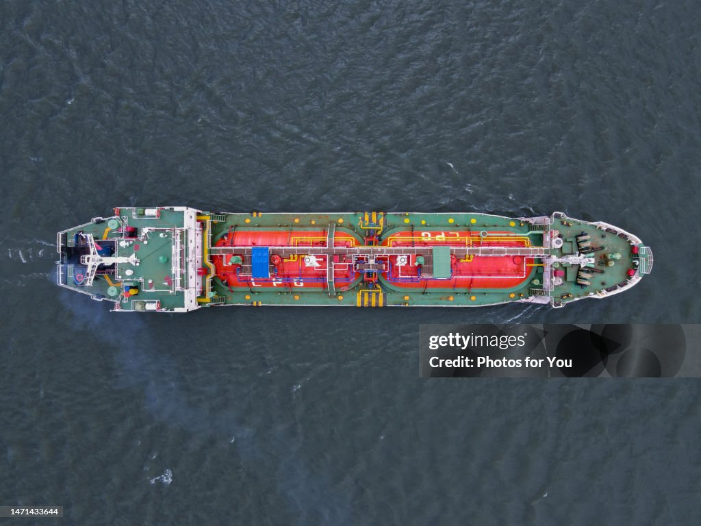 Aerail view/The war is having an economic impact on the ports that are working with and the oil and gas power in all countries around the world.