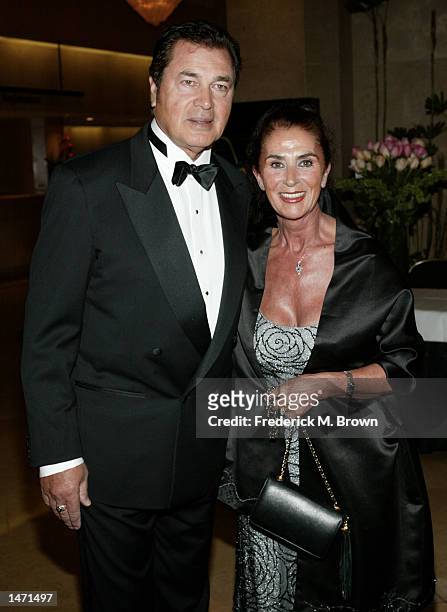 Musician Engelbert Humperdinck and his wife Patricia attend the Associates for Breast and Prostate Cancer Studies13th Annual Gala at the Beverly...