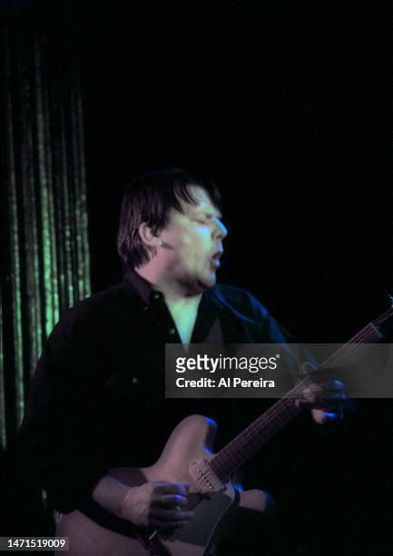 Guitarist J. Geils and Bluestime performs at The Bottom Line on March 11, 1995 in New York City.