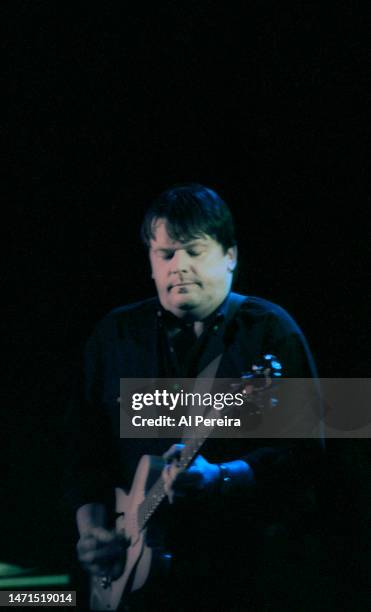 Guitarist J. Geils and Bluestime performs at The Bottom Line on March 11, 1995 in New York City.