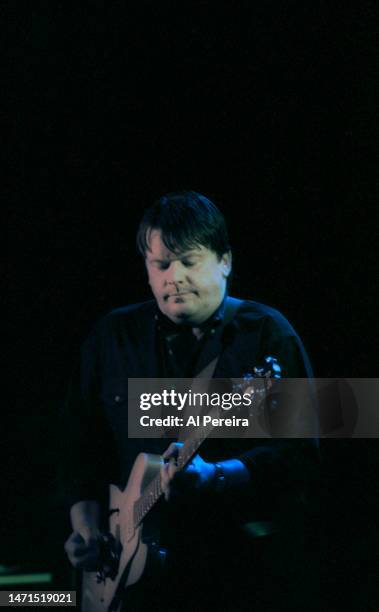 Guitarist J. Geils and Bluestime performs at The Bottom Line on March 11, 1995 in New York City.